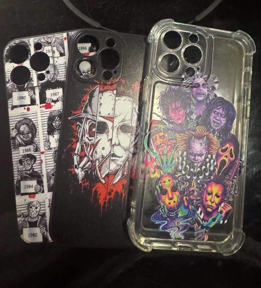 Horror Movie  iPhone 13 Pro Max Case Bundle of 3